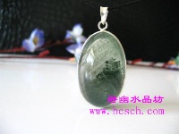 精品绿幽灵吊坠