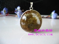 精品绿幽灵吊坠