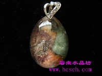 精品绿幽灵吊坠