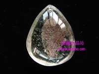 天然绿幽灵吊坠