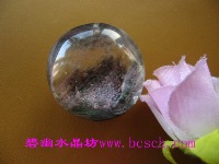 天然绿幽灵吊坠