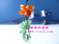 东陵玉手机链