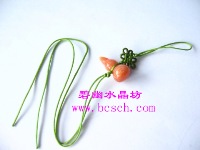 东陵玉手机链