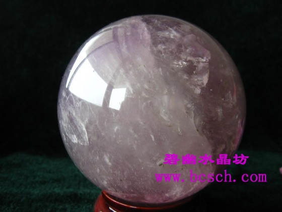 天然紫水晶球