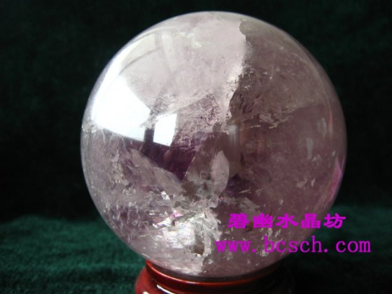 天然紫水晶球