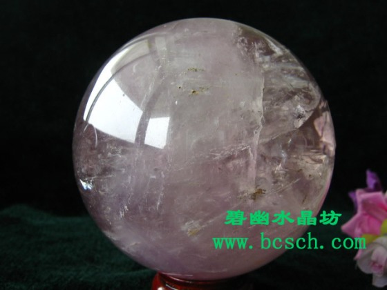 天然紫水晶球
