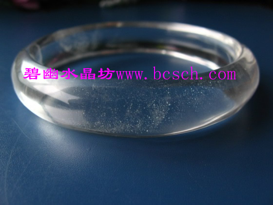 天然白水晶手镯