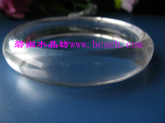 天然白水晶手镯